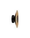 ORION * APLIQUE LED 20W 3000K NEGRO / PAN DE ORO